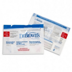 Dr.Brown's - Торбички за стерилизация в микровълнова 5бр