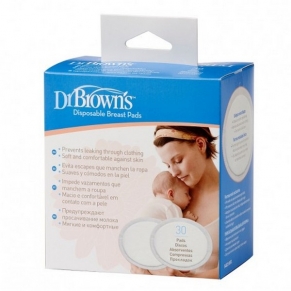 Dr.Brown's - Подплънки за кърмачки за еднократна употреба 30 бр.