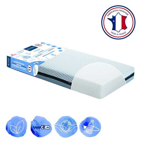 Продукт Candide - Ocean Friendly - Матрак 60X120Х13См + подарък Candide Terry Протекторът За Матрак 60X120См Бял - 0 - BG Hlapeta