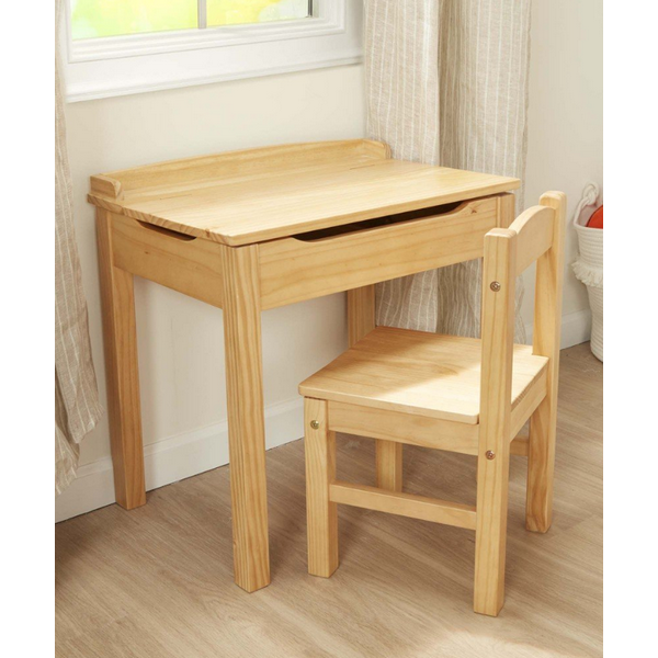 Продукт Melissa&Doug - Детско дървено бюро и стол - 0 - BG Hlapeta