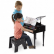Melissa&Doug - Дървено класическо пиано със столче 2