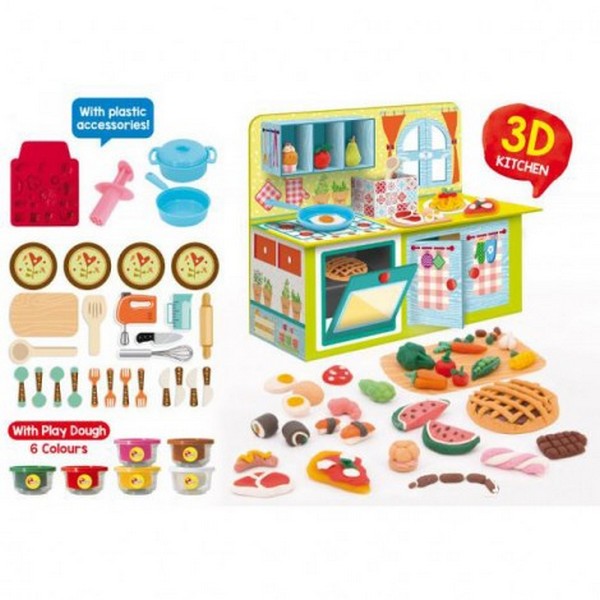 Продукт Lisciani Montessori - 3D Комплект готвач с пластелин - 0 - BG Hlapeta