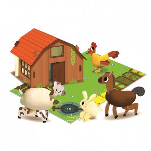 Продукт Lisciani LUDATTICA MY CREATIVE PLAYSET Funny Farm - Игра  - 0 - BG Hlapeta