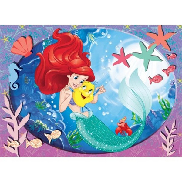 Продукт Lisciani SUPERMAXI LITTLE MERMAID - Детски пъзел 60ч. - 0 - BG Hlapeta