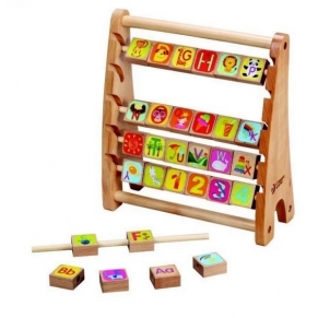 Classic world Азбучно сметало - Дървена играчка за деца