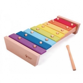 Classic world - Дървен ксилофон с цветовете на дъгата