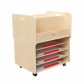 Продукт Classic world educational - Подвижен шкаф за съхранение на рисунки и пособия за рисуване - 3 - BG Hlapeta