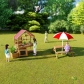 Продукт Classic world educational - Комплект детска дървена пейка с маса за игра на открито - 1 - BG Hlapeta