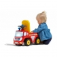 Продукт Falk Пожарна кола - Детски камион без педали, отваряща се седалка и волан с клаксон - 5 - BG Hlapeta