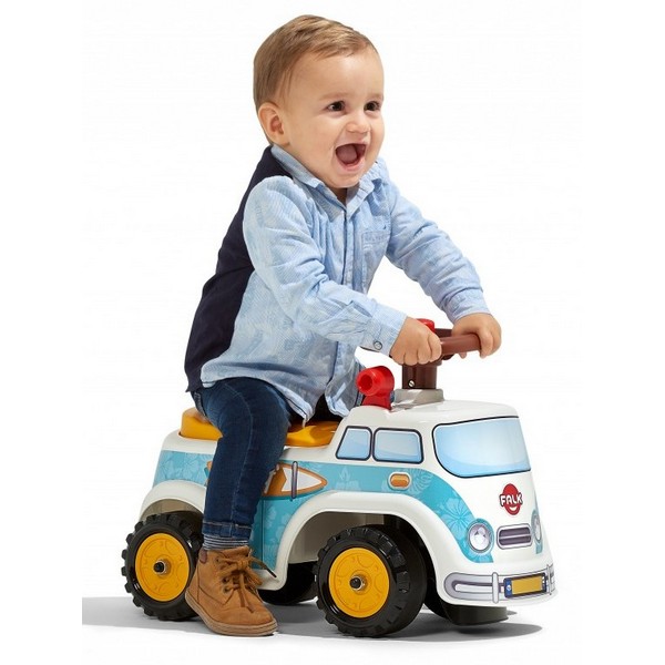 Продукт Falk Миниван - Детски камион без педали, отваряща се седалка и волан с клаксон - 0 - BG Hlapeta