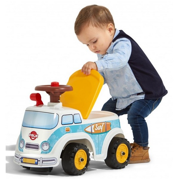 Продукт Falk Миниван - Детски камион без педали, отваряща се седалка и волан с клаксон - 0 - BG Hlapeta