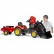 Falk - Детски трактор с гребло, ремарке и педали 2