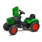 Продукт Falk - Детски трактор с ремарке, отварящ се капак и педали - зелен - 1 - BG Hlapeta
