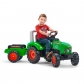 Продукт Falk Supercharger - Детски трактор с отварящ се капак и ремарке - зелен - 5 - BG Hlapeta