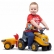 Falk JCB - Бебешки трактор с ремарке, гребло и лопатка - жълт 1