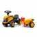 Falk JCB - Бебешки трактор с ремарке, гребло и лопатка - жълт 3