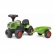 Falk Claas - Бебешки трактор с ремарке – зелен 1
