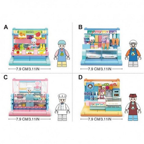 Продукт Sluban MINI HANDCRAFT Щанд за плодове - Конструктор, 99 ч. - 0 - BG Hlapeta