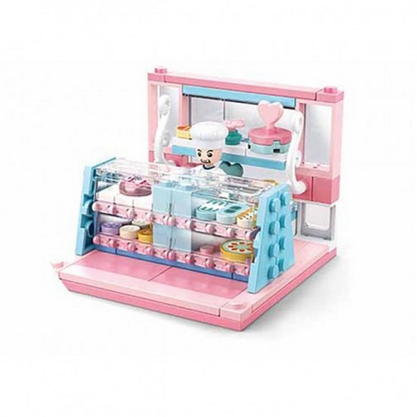 Продукт Sluban MINI HANDCRAFT Щанд за сладкиши - Конструктор, 117 ч. - 0 - BG Hlapeta