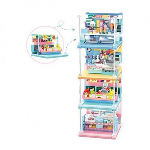 Продукт Sluban MINI HANDCRAFT Щанд за сладкиши - Конструктор, 117 ч. - 0 - BG Hlapeta