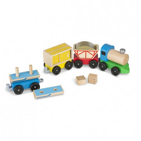 Продукт Melissa and Doug - Дървен влак товарен - 0 - BG Hlapeta