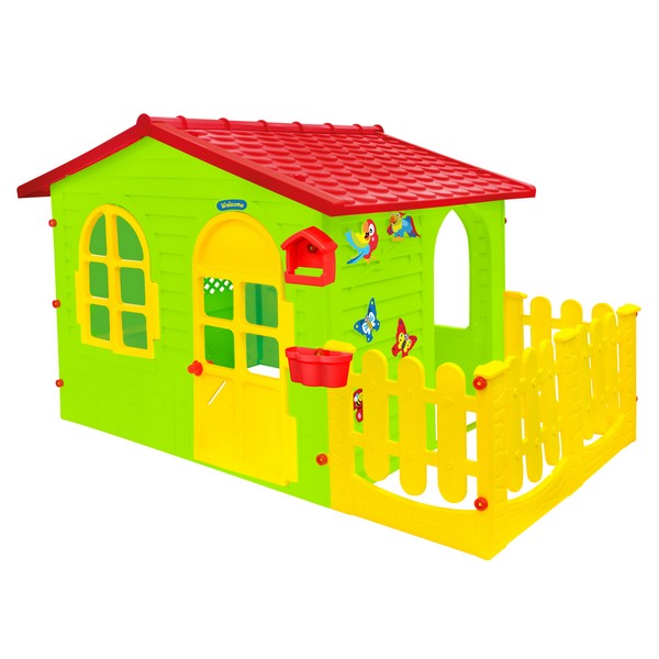 Продукт Mochtoys - Къща с ограда и дъска за рисуване - 0 - BG Hlapeta