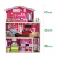 Продукт Moni Toys Isabella - Дървена къща за кукли с обзавеждане и асансьор - 4 - BG Hlapeta