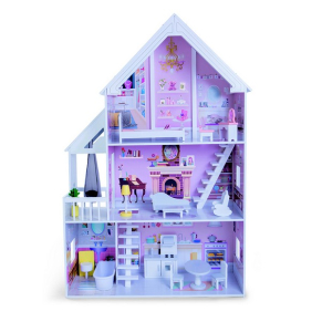 Cindarella - Дървена къща за кукли с обзавеждане