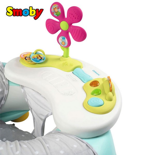 Продукт Smoby Cotoons - Детско надуваемо столче със занимателен плот  - 0 - BG Hlapeta