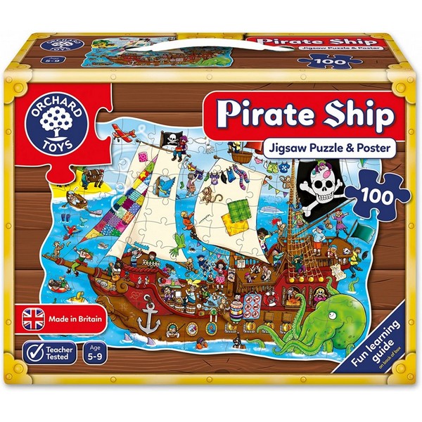 Продукт Orchard toys - Пиратски кораб - 0 - BG Hlapeta