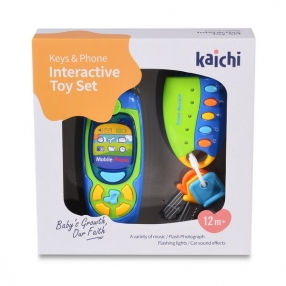 Kaichi - Комплект музикален телефон с ключодържател