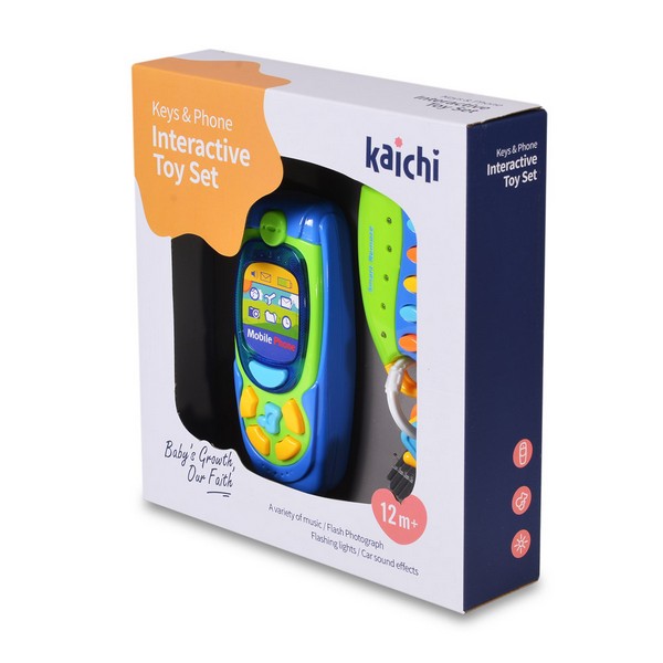 Продукт Kaichi - Комплект музикален телефон с ключодържател - 0 - BG Hlapeta