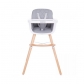 Продукт KikkaBoo Woody - Дървен стол за хранене  - 1 - BG Hlapeta