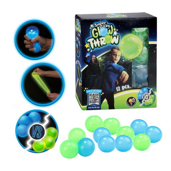 TTOYS Glow Throw - Лепкави топки