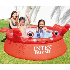 INTEX - Детски надуваем басейн Рак Easy Set, 183 х 51 см.