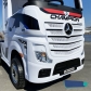 Продукт Акумулаторен камион Mercedes ACTROS Licensed 4X4 с ремарке 2X12V батерия, с меки гуми и кожена седалка - 11 - BG Hlapeta