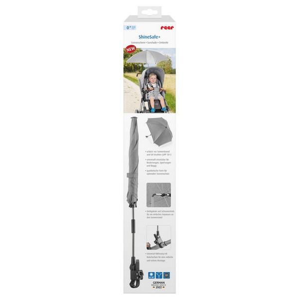 Продукт Reer ShineSafe - Универсален чадър за количка - 0 - BG Hlapeta