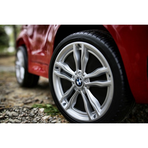 Продукт Акумулаторен джип BMW X6M 12V, с меки гуми и кожена седалка - 0 - BG Hlapeta