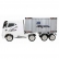 Акумулаторен камион с ремарке-контейнер 4X4,12V с меки гуми с кожена седалка 4
