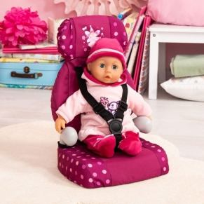 BAYER - Стол за кола за кукла DELUXE 