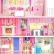 EcoToys - Къща за кукли с мебели 4