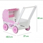 Продукт EcoToys - Бебешка количка за кукли / Уолкър  - 3 - BG Hlapeta