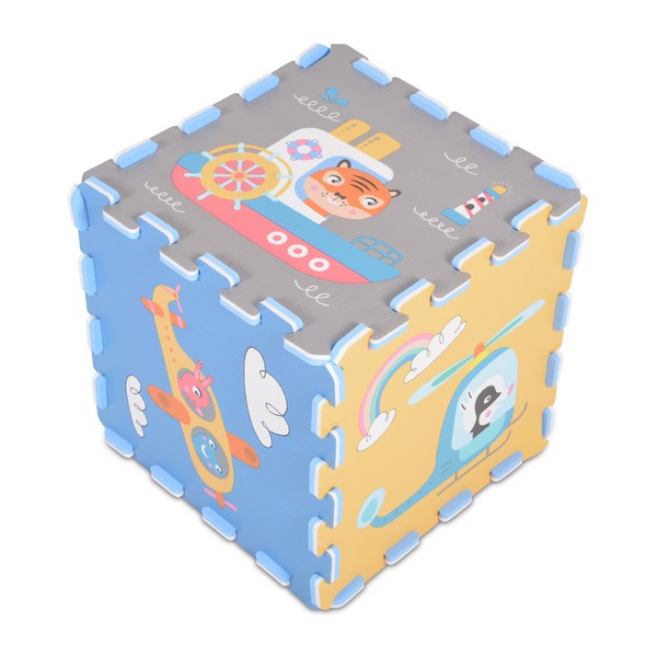 Продукт Moni Toys - Мек пъзел с принт Transportation  - 0 - BG Hlapeta