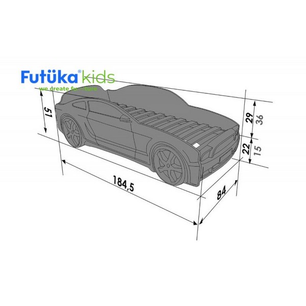 Продукт Futuka kids LIGHT-MG 3D - Легло - 0 - BG Hlapeta