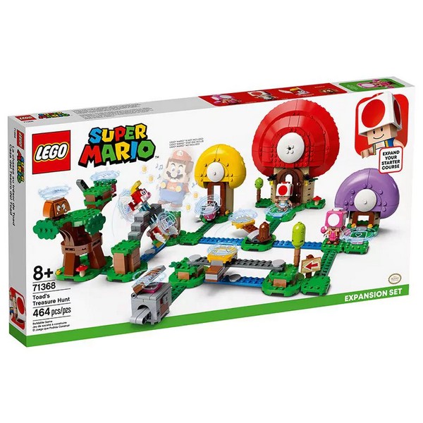 Продукт LEGO Super Mario Комплект разширение Toad’s Treasure Hunt - Конструктор - 0 - BG Hlapeta