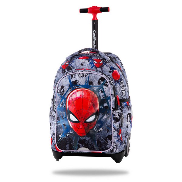 Продукт CoolPack - Ученическа раница на колела Jack Spiderman Denim - 0 - BG Hlapeta