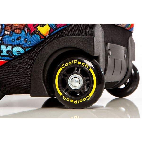Продукт CoolPack - Ученическа раница на колела с LED светлини Cartoon Junior - 0 - BG Hlapeta