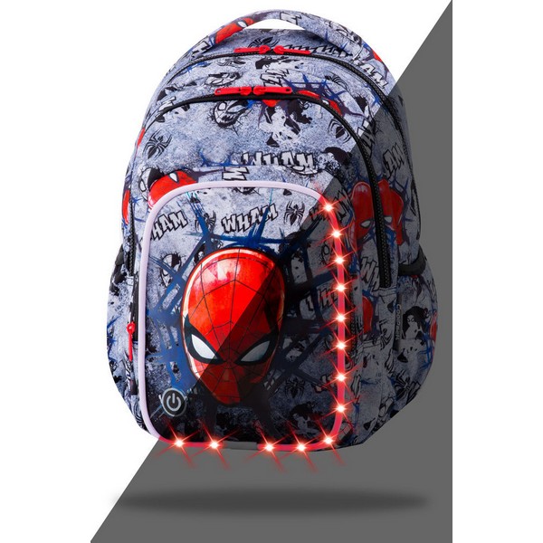 Продукт CoolPack Spark L Spiderman LED - Ученическа раница - 0 - BG Hlapeta