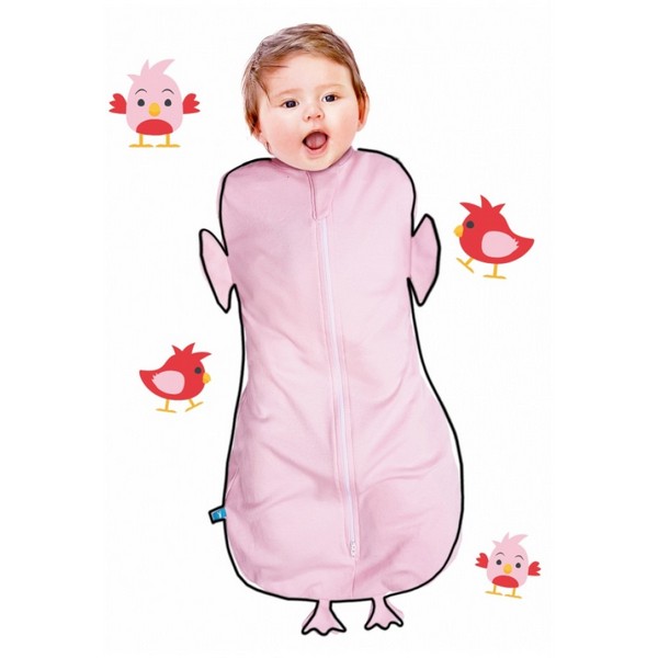 Продукт Wallaboo Розово пиленце - Чувалче за бебе 0-3м. - 0 - BG Hlapeta