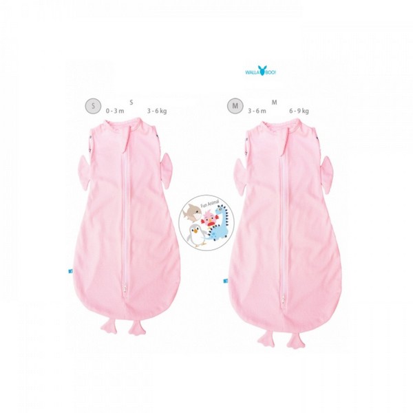 Продукт Wallaboo Розово пиленце - Чувалче за бебе 0-3м. - 0 - BG Hlapeta
